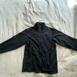 Nike Black Windbreaker (Dri-Fit)