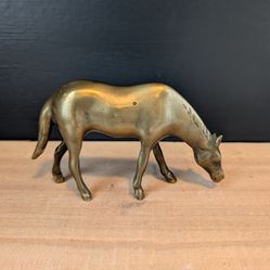 Vintage Brass Horse