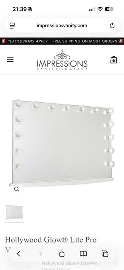 Impressions Vanity Hollywood Glow Mirror