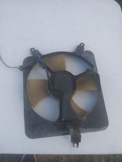 Civic radiator fan