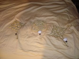 antique cast iron decorative pieces