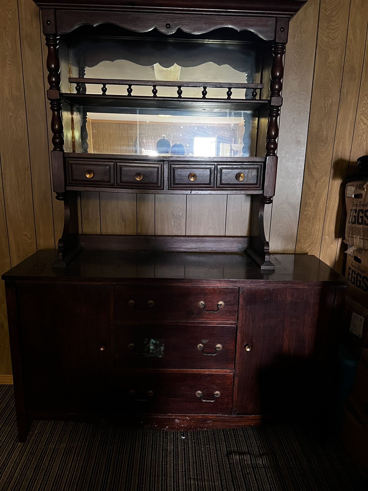 Old Vintage Hutch
