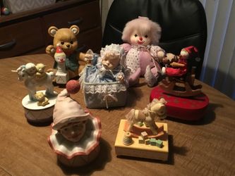 Cute Vintage Music Boxes for Baby!