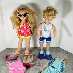 Our Generation Dolls Beach Accessories 