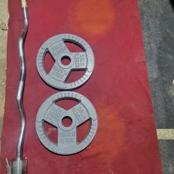 2" HOLE  OLYMPIC PLATES 50LBs.     2-25s  AND EZ-CURL BAR 
11525 S HALSTED DUNKIN DONUTS/7111.S WESTERN WALGREENS 
100$  CASH ONLY AS IS 