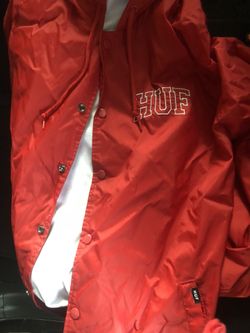 HUF windbreaker for sale HMU with offer