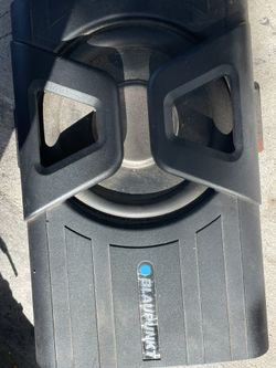 Blaupunkt GTHS80 300-Watt Amplified Subwoofer, 8"