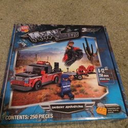 Block Tech Mean Streets Desert Adventure 250 Pcs Building Block Set New