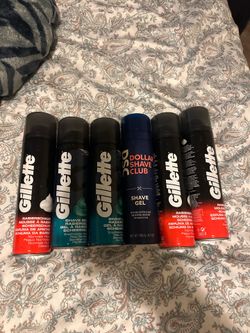 Gillette shaving cream