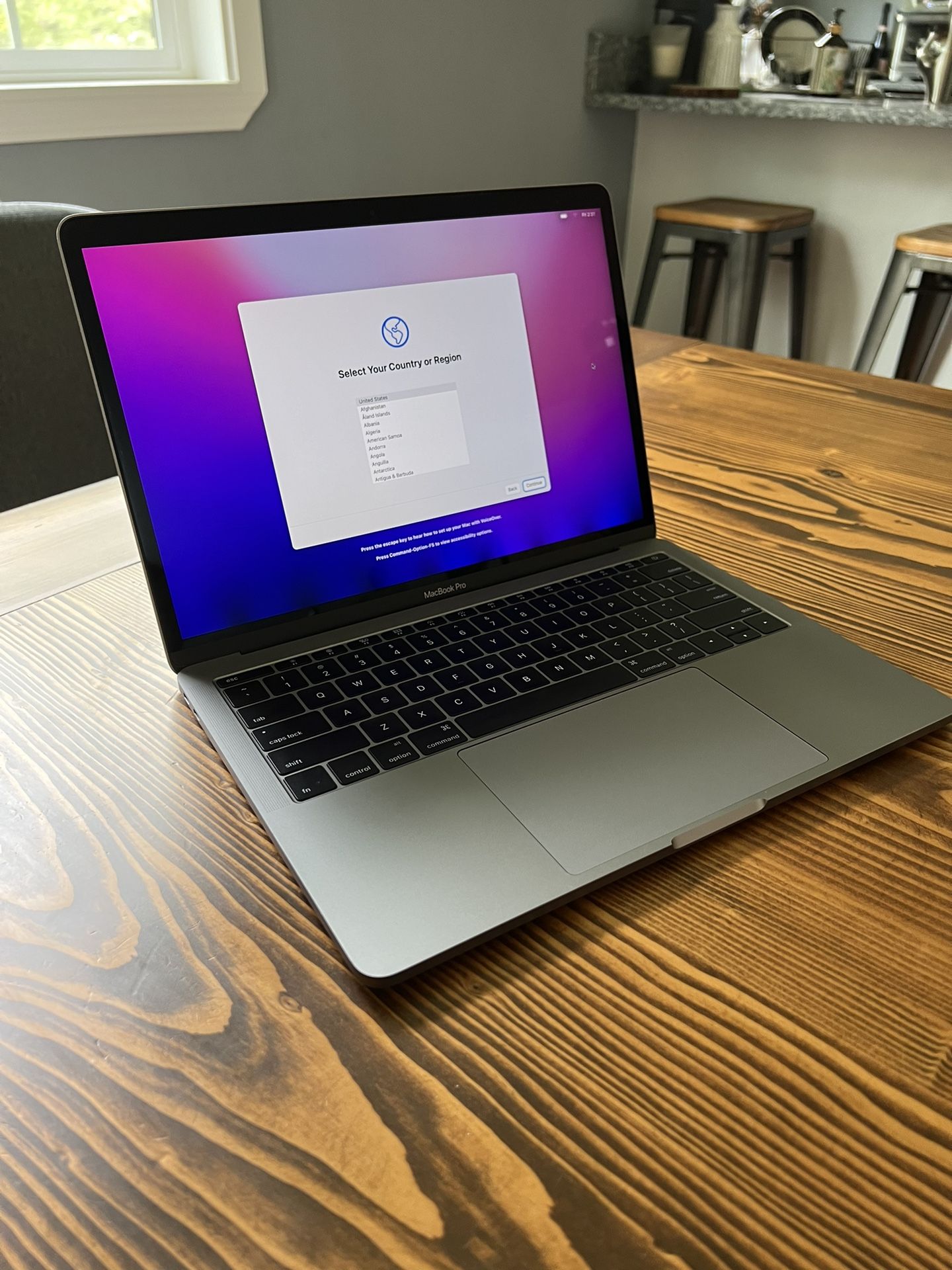 Late 2016 MacBook Pro 13 Inch Space Gray