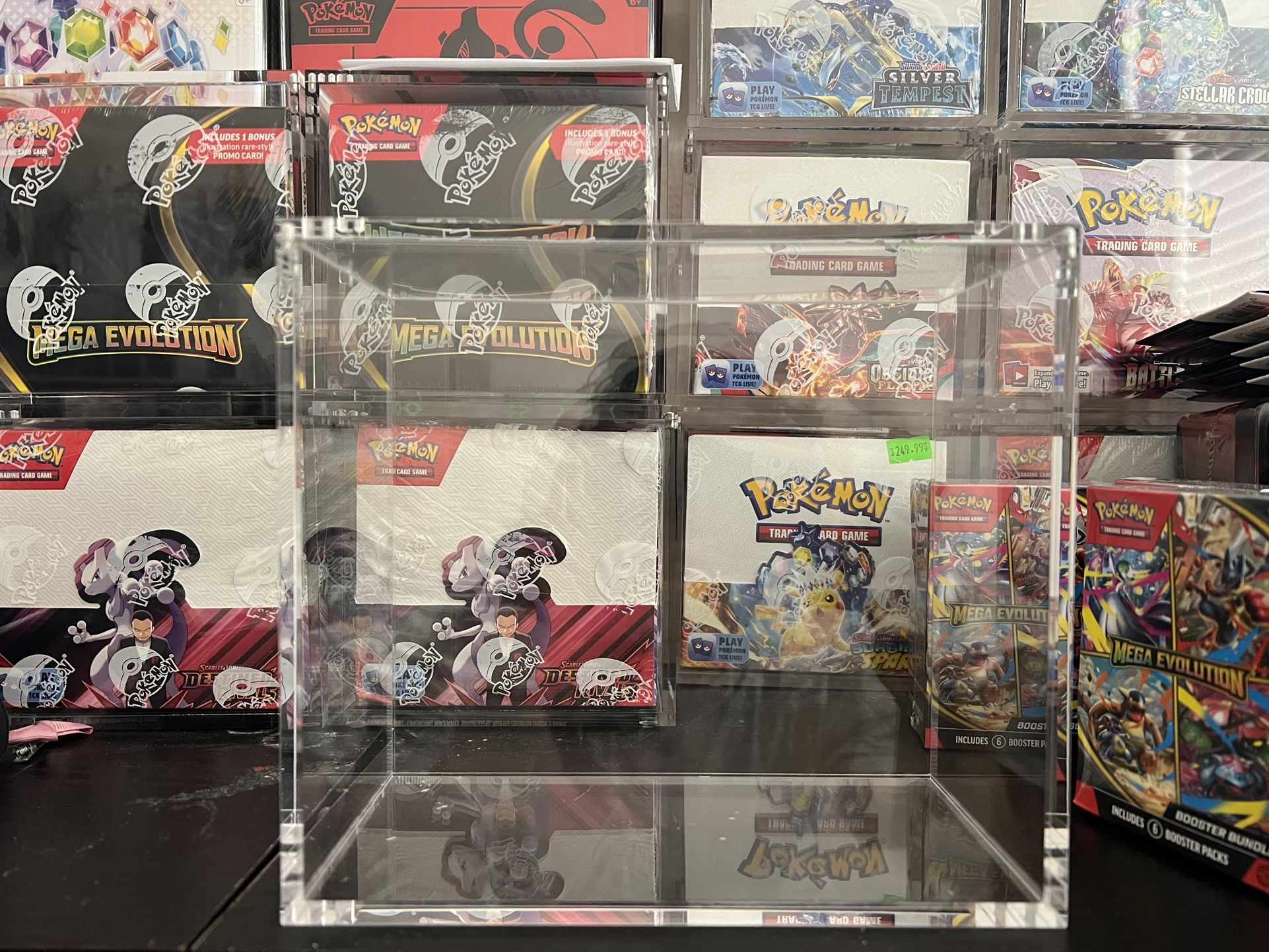 Pokemon Card Acrylic Case (booster Box)