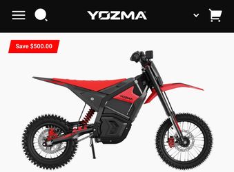 Yozma IN 10 Off-Road Electric Mini Dirt Bike For Teens & Adults