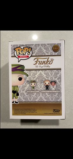 Queen Elizabeth II Funko Pop *MINT* Green Dress Icons Royal Family