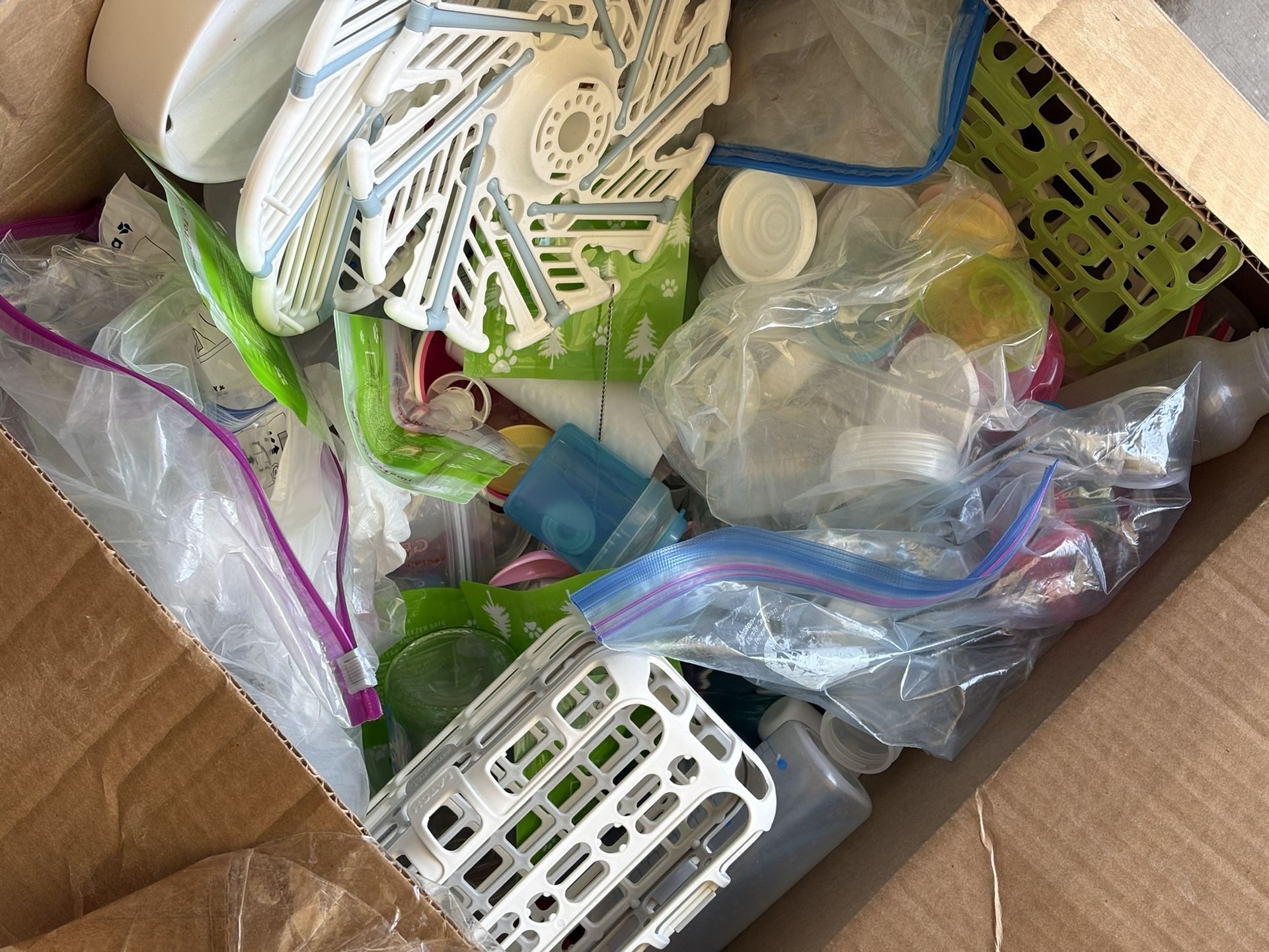 Free Small Box Of Baby Items
