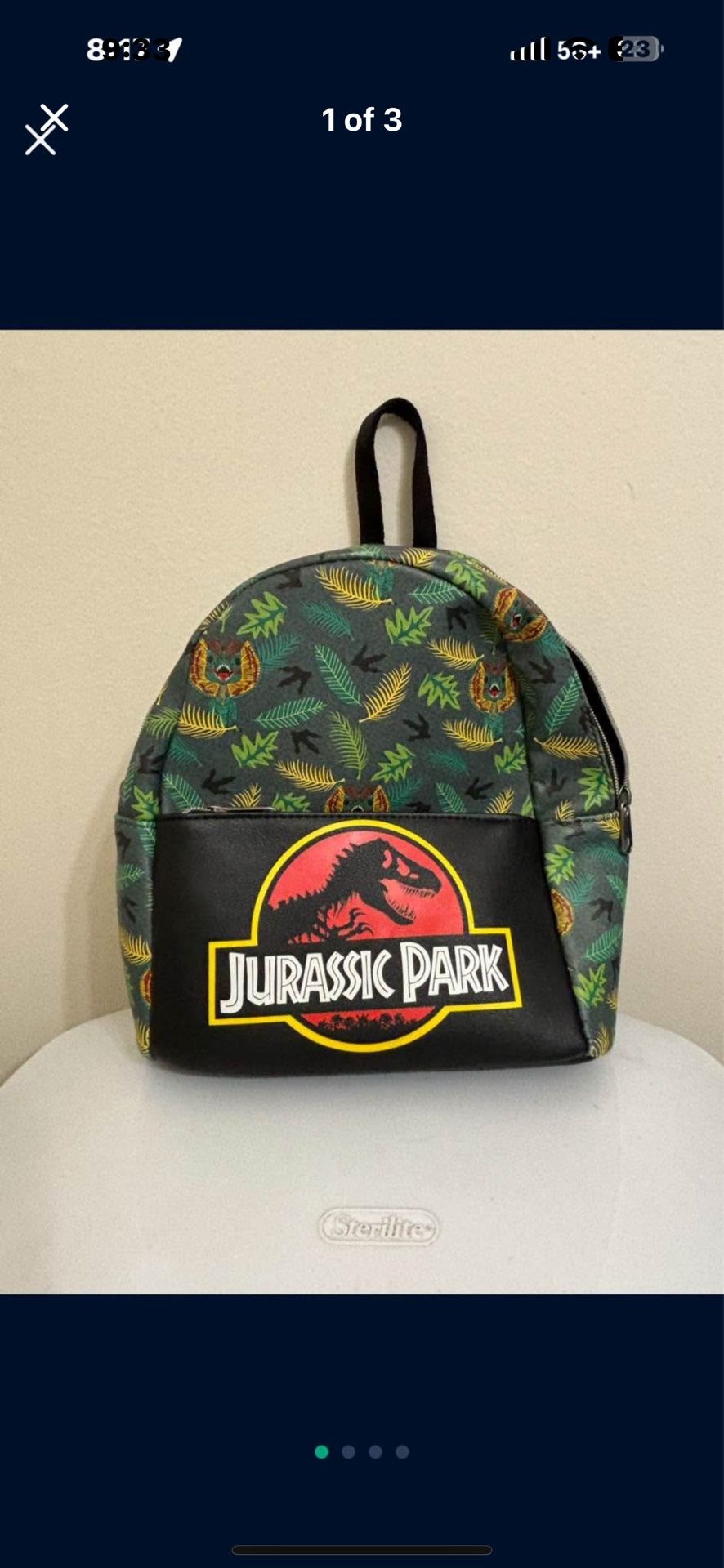 Jurassic Park Bag