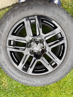 Chevy Silverado 20” rims