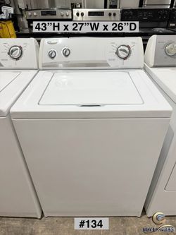 Whirlpool washer top load electric (#135)