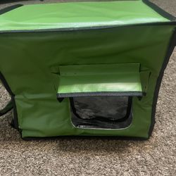 Waterproof Green Insulated Outdoor Cat House Only