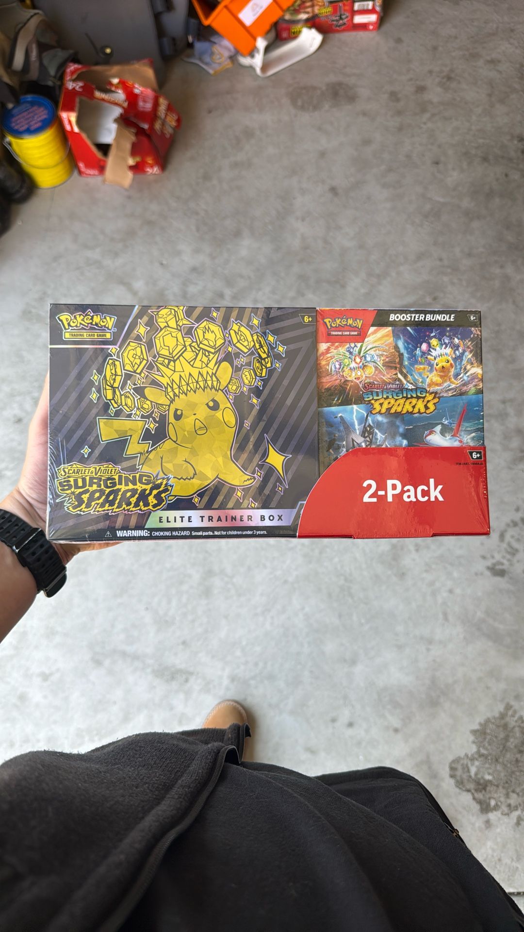 Pokémon Scarlet And Violet surging sparks