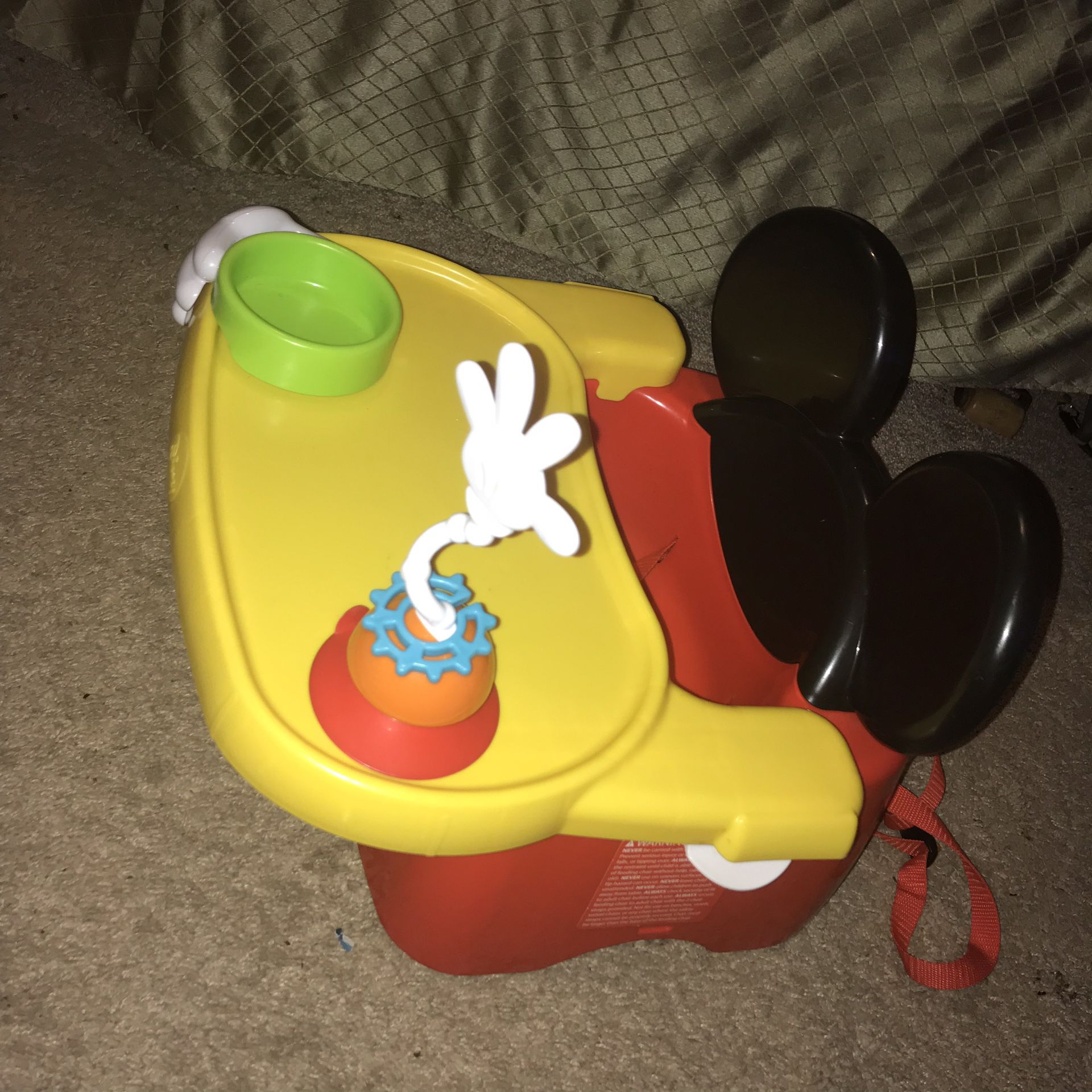 Mickey Mouse booster activity seat