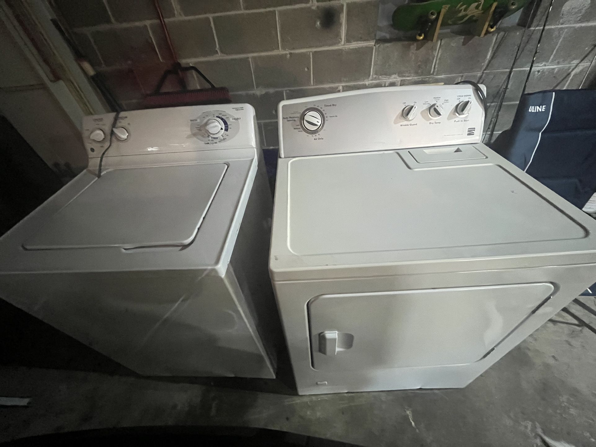 Washer & Gas Dryer (Needs Thermostat Replaced)