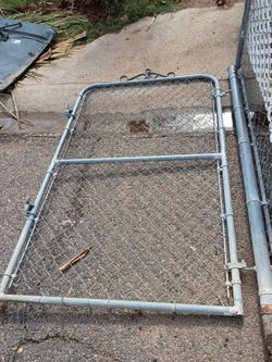 4×6 chain link gate