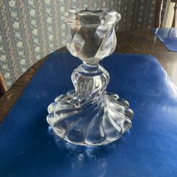 Vintage Baccarat Candle Holder 