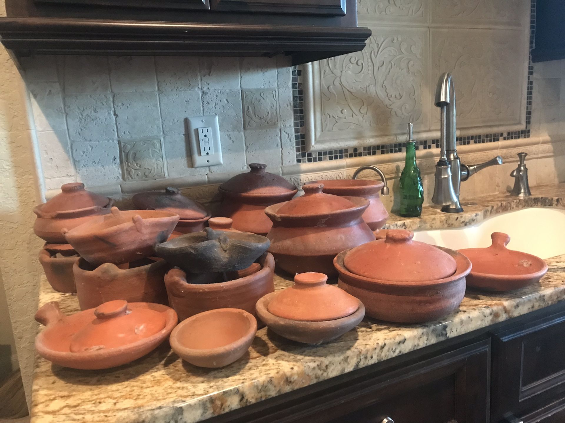 Set of Filipino Clay pots / palayok