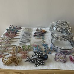 Bling Bling Hair Clips /Hair Bands for Sale
