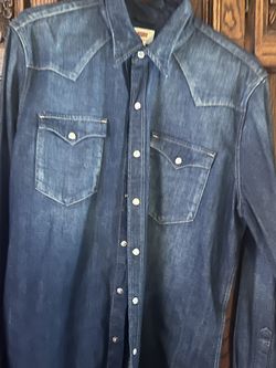 Levi Denim Jean Long Sleeve Shirt