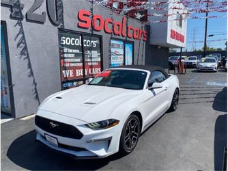 2020 Ford Mustang EcoBoost Premium Convertible 2D