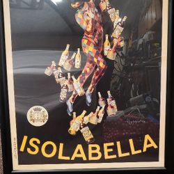 Isolabella Vintage Liquor Poster