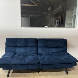 Blue Futon Couch Bed for Sale in Los Angeles CA OfferUp