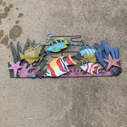 Metal Fish Decoration