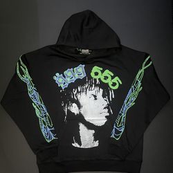 Sp5der Black “999” Hoodie 