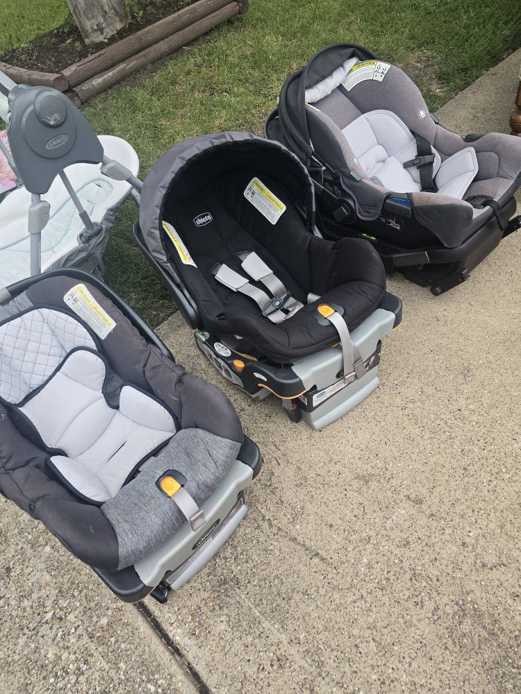 3 Car Seats/Good Quality 3 For 30$