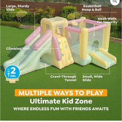 Member’s Mark Climb 'n Bounce Kids Inflatable Mega Bounce House