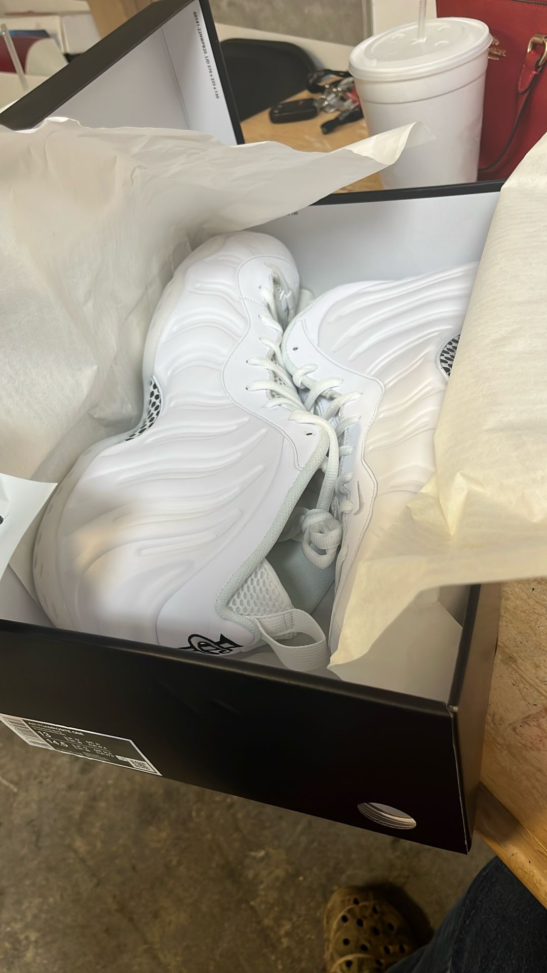 Brand New white Foams