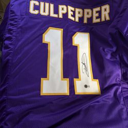 Dante Culpepper signed jersey
