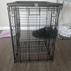 Cage for a small dog cage