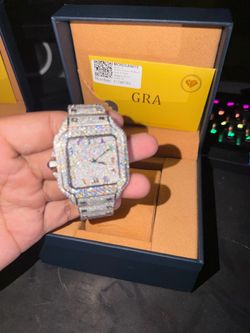 Moissanite watch