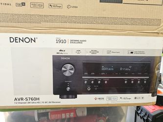 Denon AVR S760H New open box condition