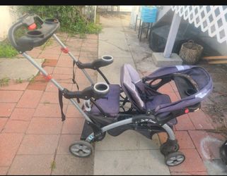 Sit n Stand Stroller,  jogger stroller, car seat all  for one price
