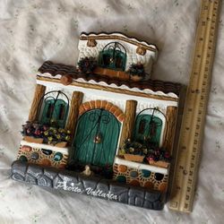 Mexican style ceramic house wall decor