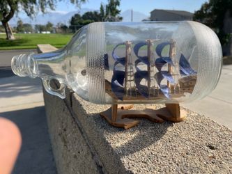 Handcrafted Ship in a Bottle