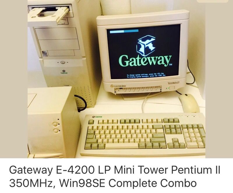 Gateway E-4200 LP Mini Tower Pentium II