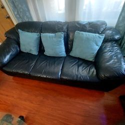 Sofa De Piel.