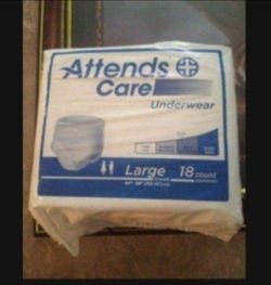 Attends adult diapers size large and Xlarge $8 box Brownsville