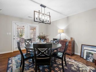 Handcrafted Dining Room Table and Chairs Set