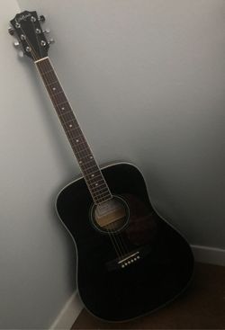 Wooden guitar